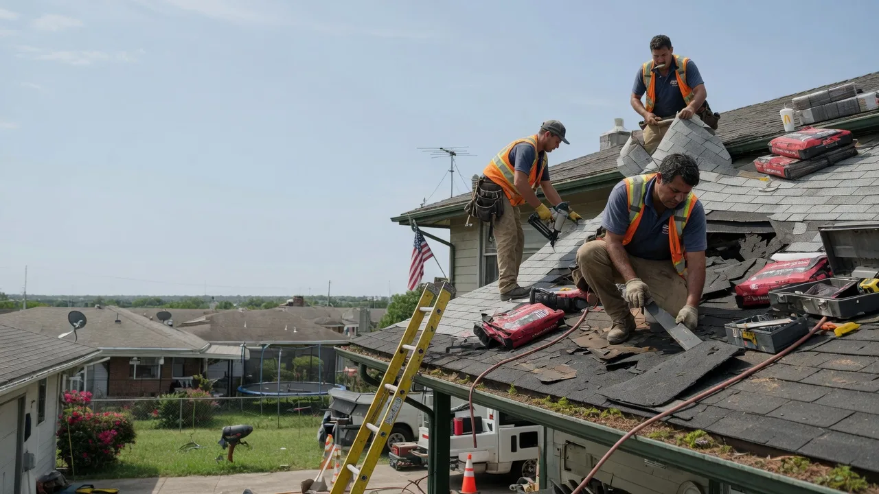 Roof Repair in Calvin, OK near me